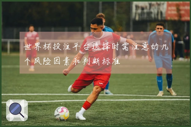 世界杯投注平台选择时需注意的几个风险因素和判断标准